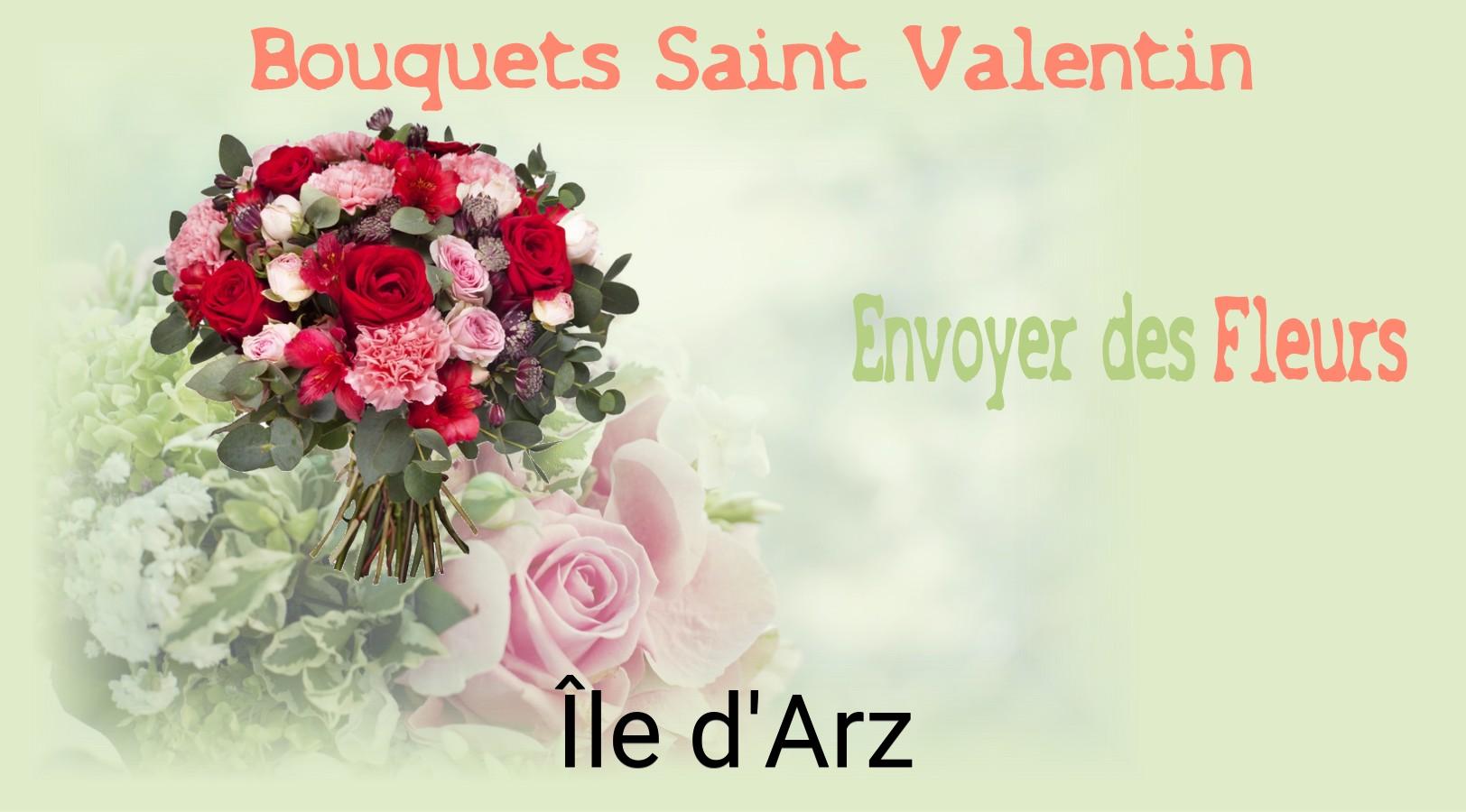 Roses de Saint-Valentin livrées à Île-d'Arz